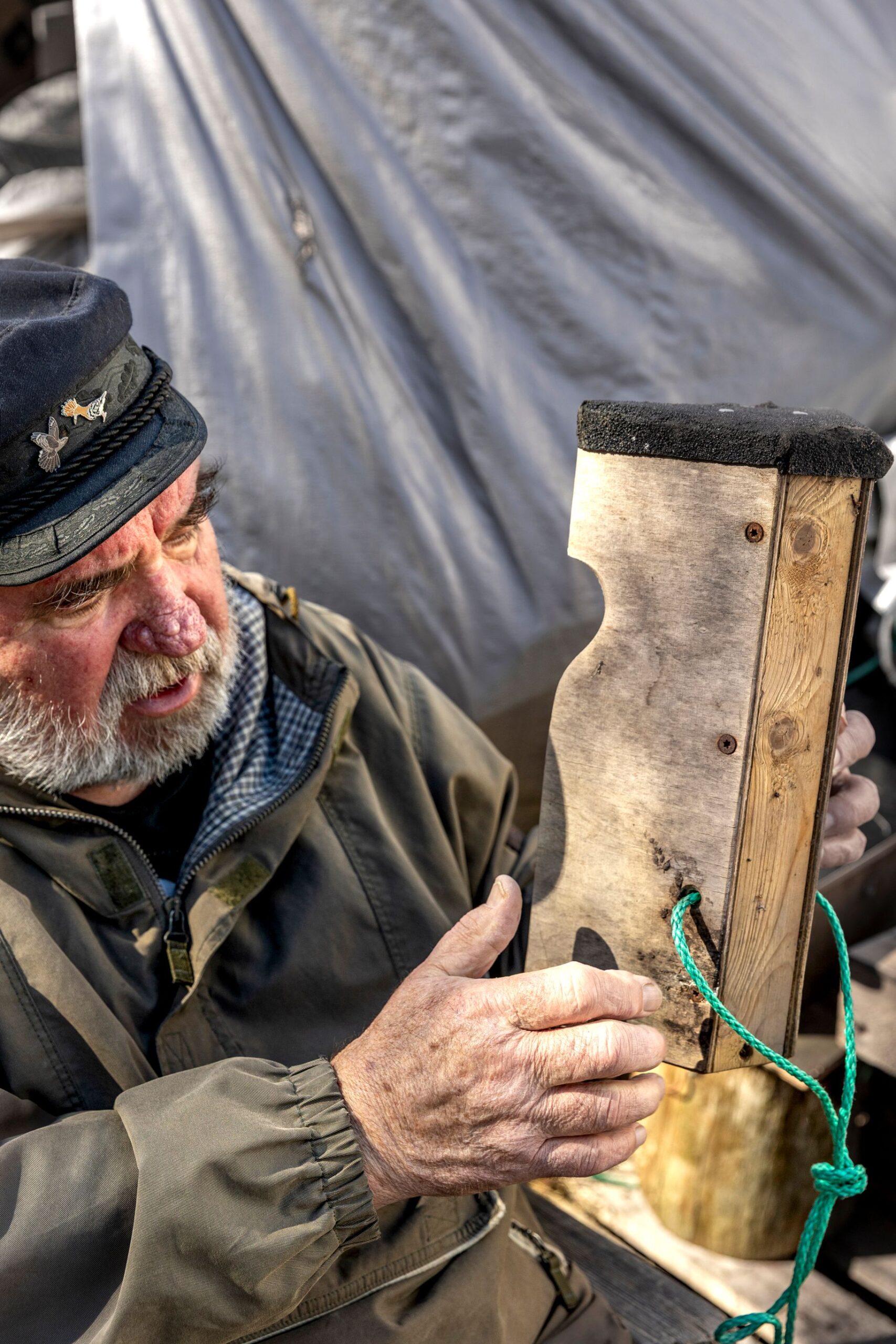 Puukiipijä pesii mielellään tässä mallissa.